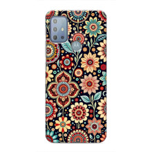 Чохол з принтом Килим для Motorola MOTO G10 – Квітковий килим