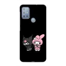 Чехол с кроликом Куроми на Motorola MOTO G10 (Куроми и Мелоди)