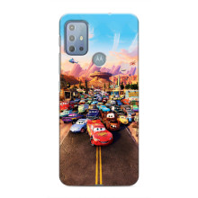 Силиконовый чехол Маквин для Motorola MOTO G10 – Тачки Маквин
