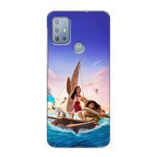Чехол с мультфильмом Моана Motorola MOTO G10 – Моана и Мауи