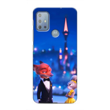 Чехол Зоотрополіс на Motorola MOTO G10 – Герои Зверополиса