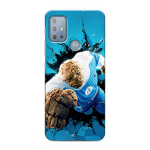 Чехол с принтом Фантастическая четверка для Motorola MOTO G10 – Существо