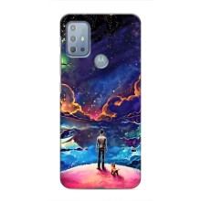 Космические Чехлы для Мото G10 (VPrint) (Галактический вид)