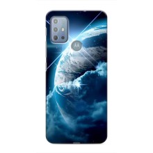Космические Чехлы для Мото G10 (VPrint) (Земля с космоса)