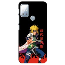 Купить Чехлы на телефон с принтом Anime для Моторола Мото джи 10 (Минато)