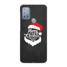 Рождественские Чехлы для Motorola MOTO G10 (VPrint) (Санта Крисмас)