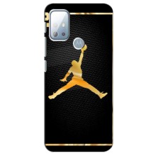 Силиконовый Чехол Nike Air Jordan на Моторола Мото джи 10 (Джордан 23)