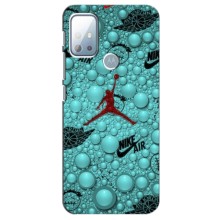 Силиконовый Чехол Nike Air Jordan на Моторола Мото джи 10 – Джордан Найк