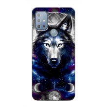 Захисні чохли для Моторола МОТО G10 (AlphaPrint) (ХІТ продаж) ВОВК (Вовк)