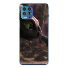 Чехол как приручить дракона на Motorola MOTO G100 Pro – Сцена з драконом