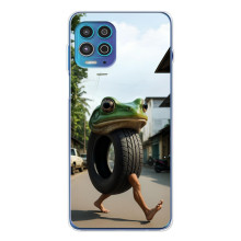Чехол с мемами тралалело тралала для Motorola MOTO G100 Pro – Бонека амбалабу