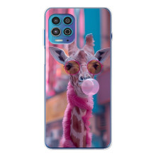 Чехол с принтом стильные животные для Мото Джи100 Про (Стильный жирав)