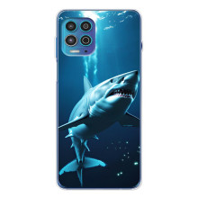 Чехол с картинкой «Хищники» для Motorola MOTO G100 Pro – Акула