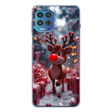 Яркий чехол для Motorola MOTO G100 Pro с Зимними Оленятами – Олень среди подарков