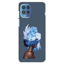 Чехлы (ART) Цветы на Motorola MOTO G100 (VPrint) (Квіти на голові)