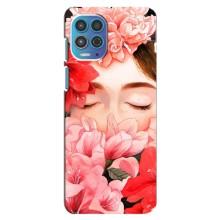 Чехлы (ART) Цветы на Motorola MOTO G100 (VPrint) (Очі в квітах)