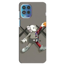 Чохли для Motorola MOTO G100 - Bearbrick Louis Vuitton (PREMIUMPrint) (Беарбрік Джордан)