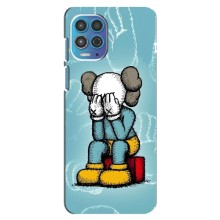 Чохли для Motorola MOTO G100 - Bearbrick Louis Vuitton (PREMIUMPrint) (Плач Bearbrick)