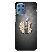 Чохли  GUCCI для Моторола Мото джі 100 (AlphaPrint) (Apple gucci)