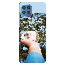 Чохли з зображенням різних тварин на Motorola MOTO G100 (Їжачок в руці)