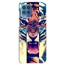 Чохли з зображенням різних тварин на Motorola MOTO G100 (Яскравий Тигр)