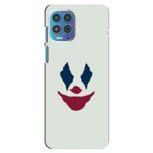 Чехлы с картинкой Джокера на Motorola Moto G100 (Лицо Джокера)