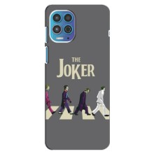 Чехлы с картинкой Джокера на Motorola Moto G100 (The Joker)