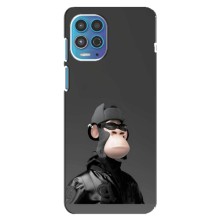Чохли з Мавпами NFT для Motorola MOTO G100 (AlphaPrint) (стильна мавпа NFT)