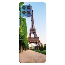 Чохол Ейфелева Вежа Motorola MOTO G100 - (AlphaPrint) (Дорога до Парижу)