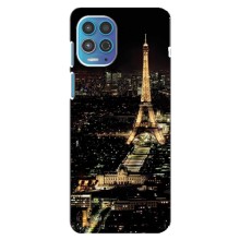 Чохол Ейфелева Вежа Motorola MOTO G100 - (AlphaPrint) (Нічний Париж)