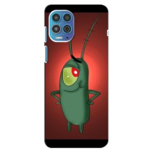 Чехол с картинкой "Одноглазый Планктон" на Motorola Moto G100 (Стильный Планктон)
