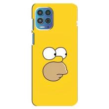 Чjхол з Сімпсонами для Motorola MOTO G100 (VPrint) (Гомер)