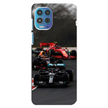 Чехол Формула1 на Motorola MOTO G100 – Гонка Ф1
