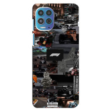 Чехол Формула1 на Motorola MOTO G100 – Коллаж Ф1