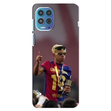 Чехол с футболистом Ламин Ямаль Motorola MOTO G100