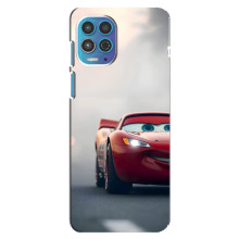 Силиконовый чехол Маквин для Motorola MOTO G100 – Маквин на трасе