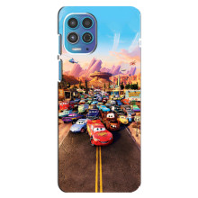 Силиконовый чехол Маквин для Motorola MOTO G100 – Тачки Маквин