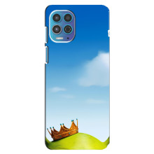 Чехол с мультфильмом Шрек на Motorola MOTO G100 – Голова Шрека