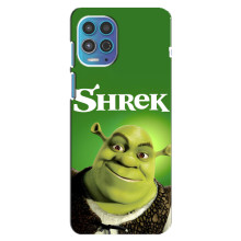 Чехол с мультфильмом Шрек на Motorola MOTO G100 – Шрек