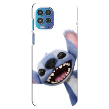 Чехол с принтом Стич на Motorola MOTO G100 – Стич