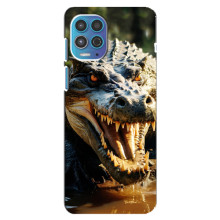 Чехол с картинкой «Хищники» для Motorola MOTO G100 – Крокодил