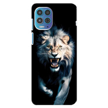 Чехол с картинкой «Хищники» для Motorola MOTO G100 – Лев