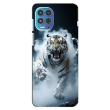 Чехол с картинкой «Хищники» для Motorola MOTO G100 – Тигр