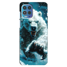 Чехол с картинкой «Хищники» для Motorola MOTO G100 – Медведь