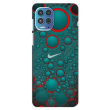 Силиконовый Чехол на Motorola MOTO G100 с картинкой Nike (Найк зеленый)
