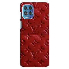 Текстурный Чехол Louis Vuitton для Моторола Мото джи 100 – Красный ЛВ