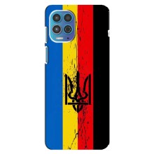 Украинские Чехлы для Motorola MOTO G100 с картинкой УПА (AlphaPrint) (Прапор УПА)