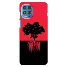 Украинские Чехлы для Motorola MOTO G100 с картинкой УПА (AlphaPrint) (Патріот)