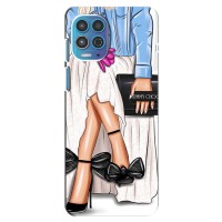 Силіконовый Чохол на Motorola Moto G100 з картинкой Модных девушек – Мода