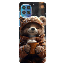 Друкований чохол 'Звірята з кавою' для Motorola MOTO G100 – Мішка з кавою